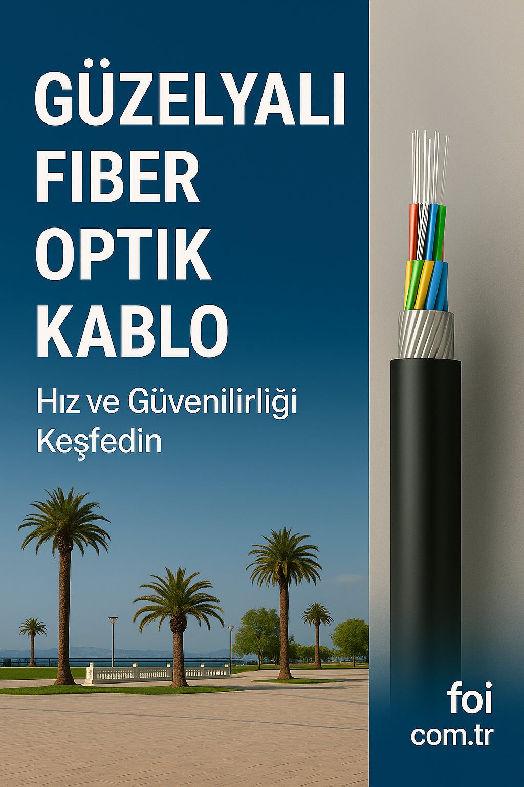 Güzelyalı Fiber Optik Altyapısıyla Hızlı ve Güvenli İnternet Dönemi